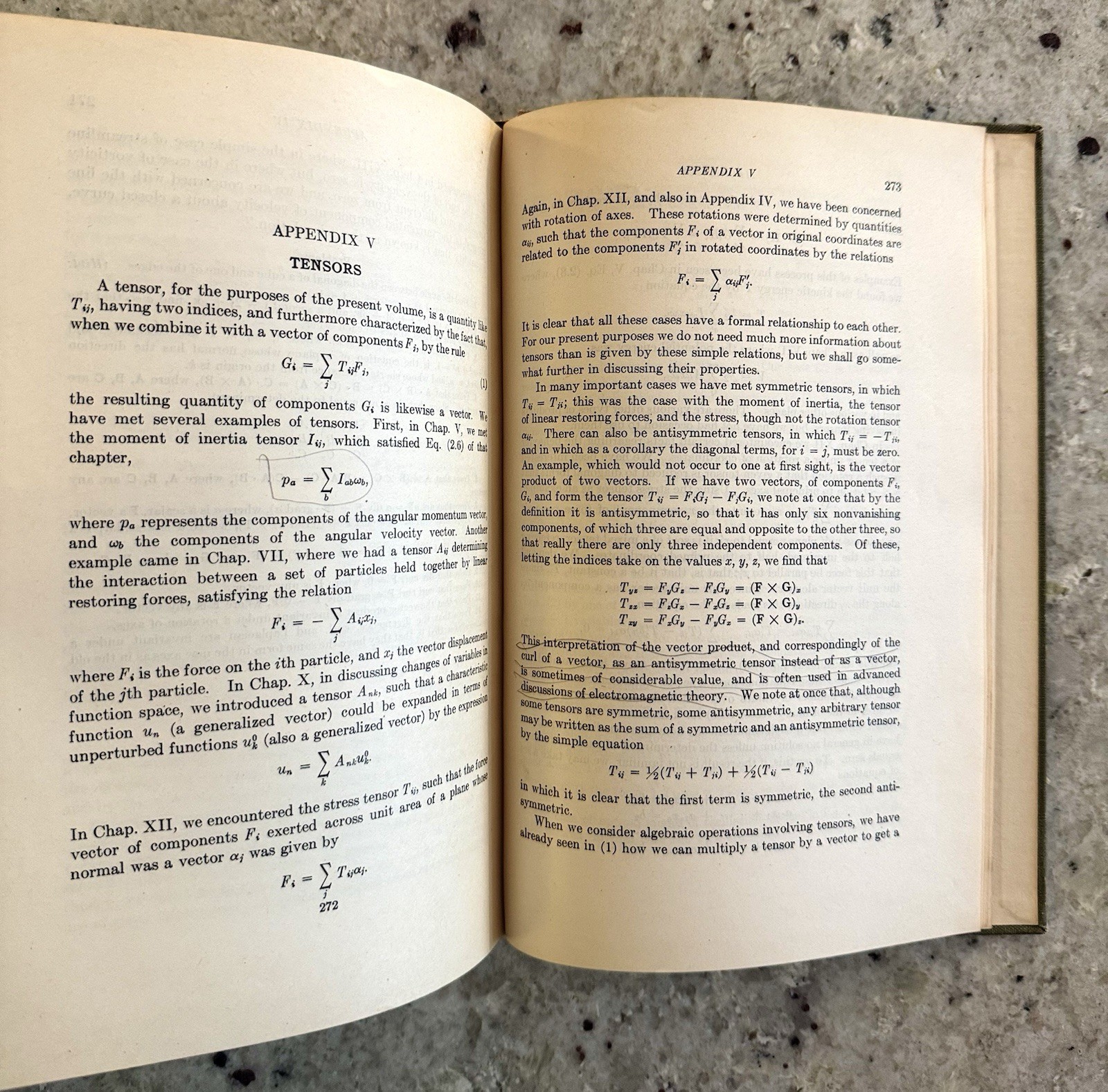 VTG 1947 Mechanics 1st Edition by Slater & Frank HC VG
