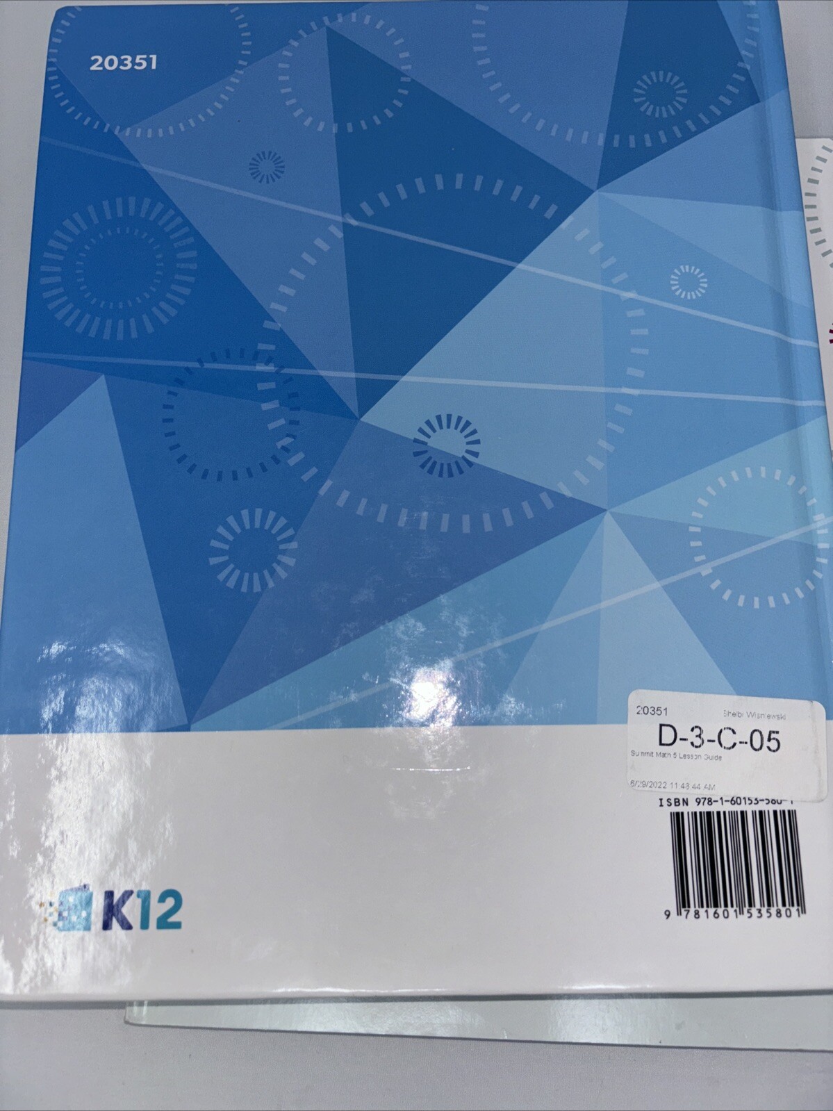 K12 Stride Curriculum Math 5 Lesson Guide & Activity Book 2019 New Homeschool