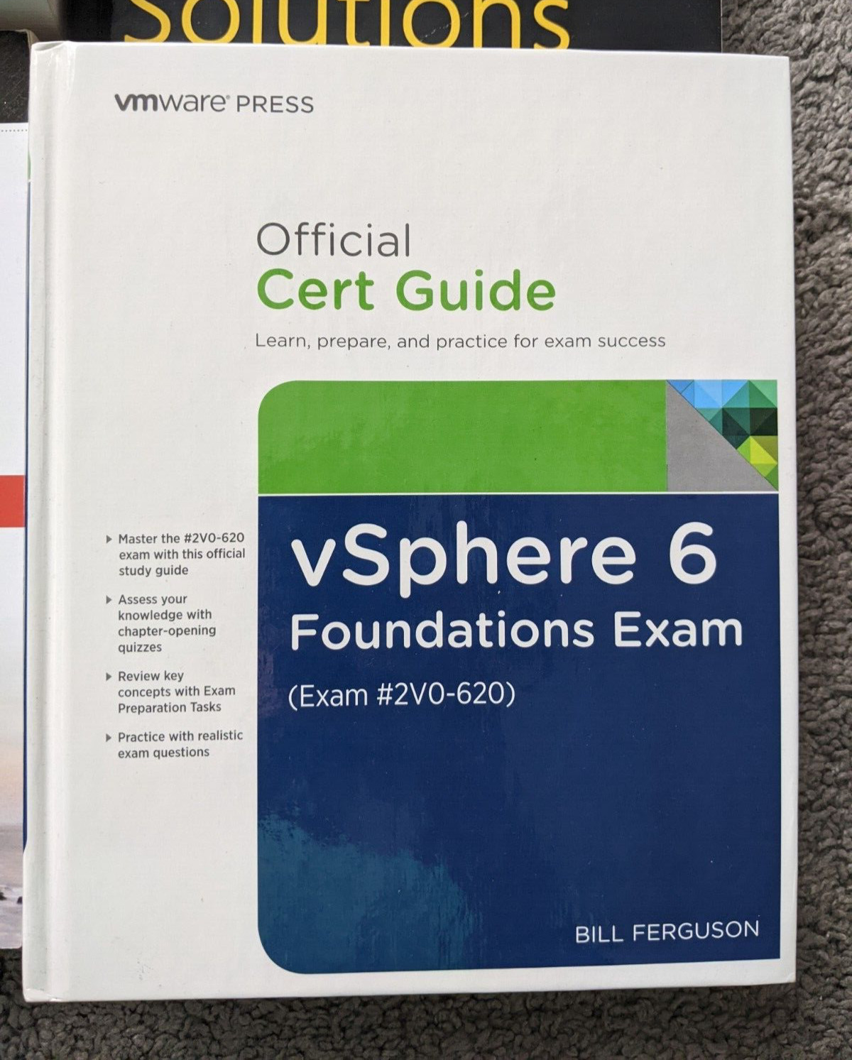COMPUTER HC BOOK LOT IT PRO SOLUTIONS VSPHERE MCSA NETWORK +