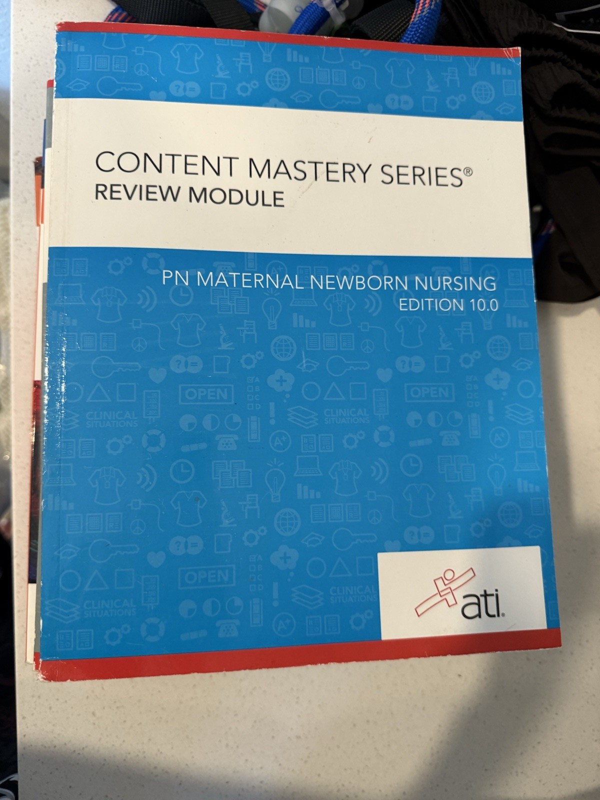 Elsevier ATI Content Mastery Series Nursing & Microbiology Lab Workbook Textbook