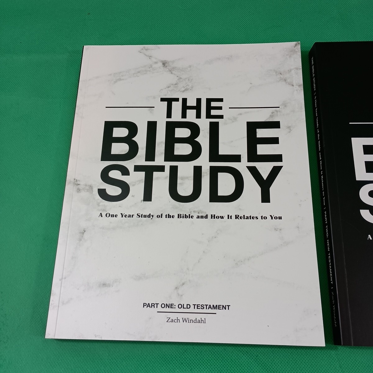 THE BIBLE STUDY Books Parts One & Two New & Old Testament Zach Windahl