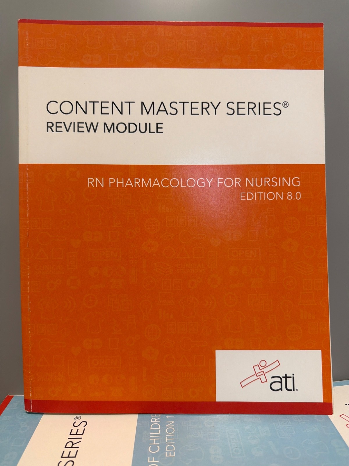 ATI Content Mastery Series Review Module RN Nursing Books Lot of 6 NCLEX Ready