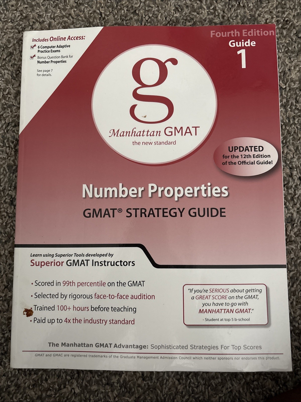 Manhattan Prep Gmat Strategy Guides: GMAT Number Properties
