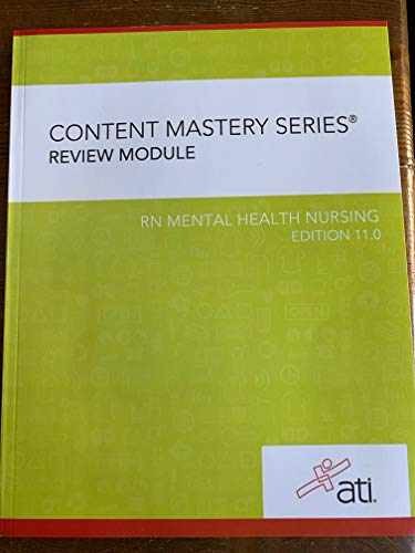 RN Mental Health Nursing – Paperback, by ATI Nursing Education – Very Good f