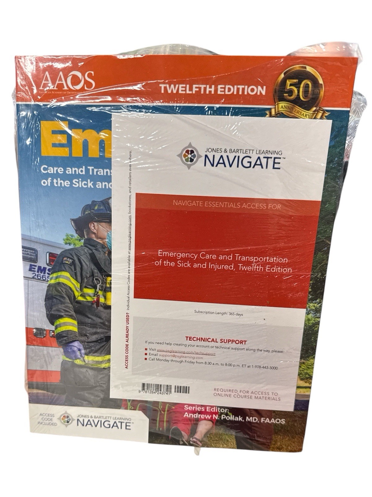 AAOS Emergency Care And Transportation Of The Sick And Injured, 12th Edtn *LOOK*