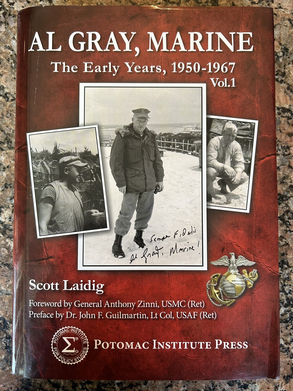 Al Gray, Marine The Early Years 1950-1967 Volume 1 Scott Laidig HCDJ