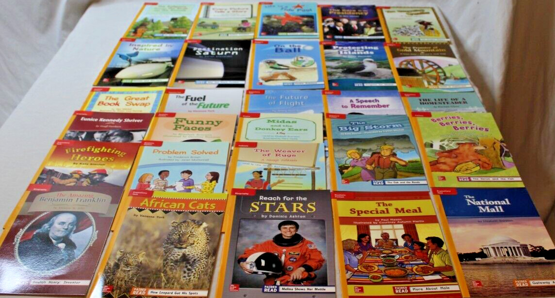 Lot 28 McGraw Hill Wonderworks Grade 3 Apprentice Level Leveled Readers VGC