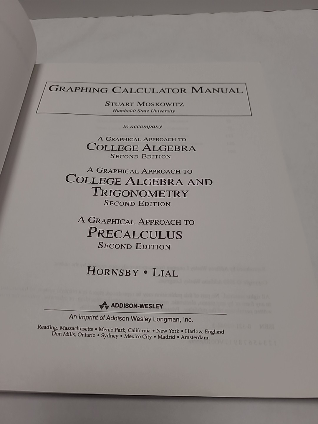 Graphical Approach Series by Hornsby (1998, Trade Paperback)