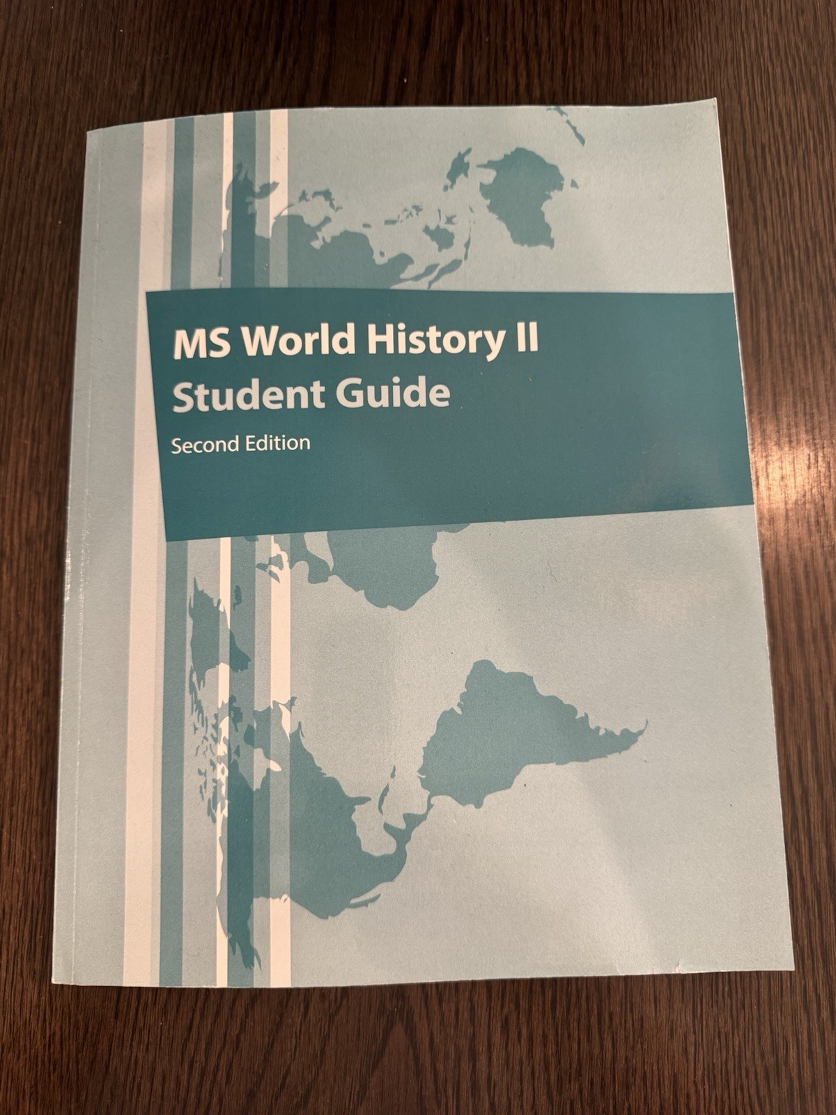 K12 MS World History II Student Guide 2016 Paperback 2nd Edition NEW