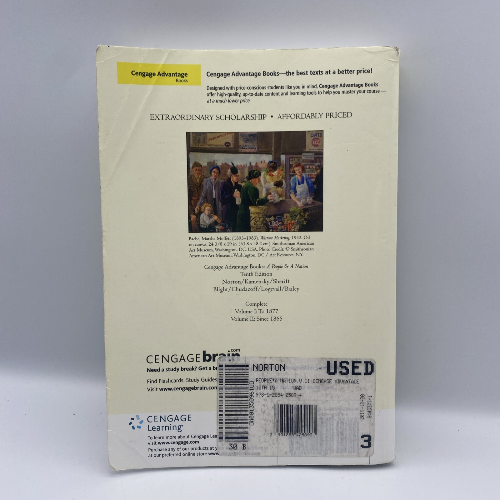 Cengage Advantage Books A People and A Nation Volume II Since 1865 10th Edition