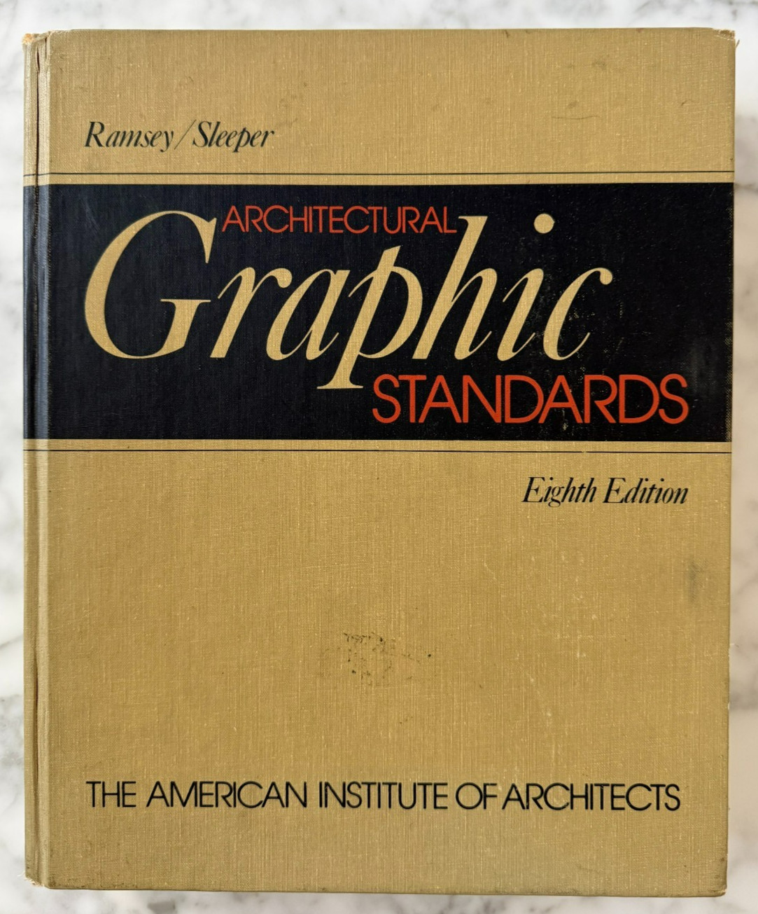 Architectural Graphic Standards 8th Edition by the AIA (HC, 1988)