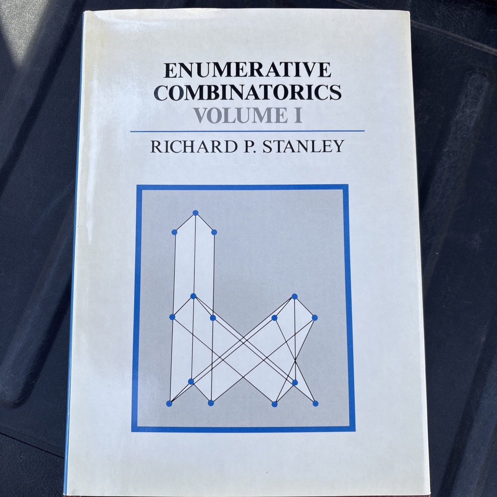 Enumerative Combinatorics Volume 1 by Richard P. Stanley- Hardcover- Mathematics