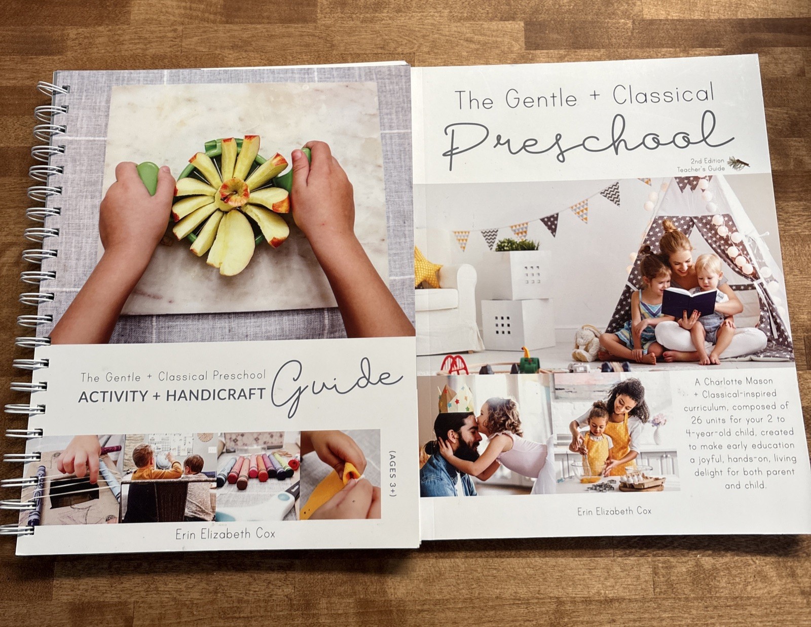 The Gentle + Classical Preschool Teacher Guide & Activity Handicraft Homeschool