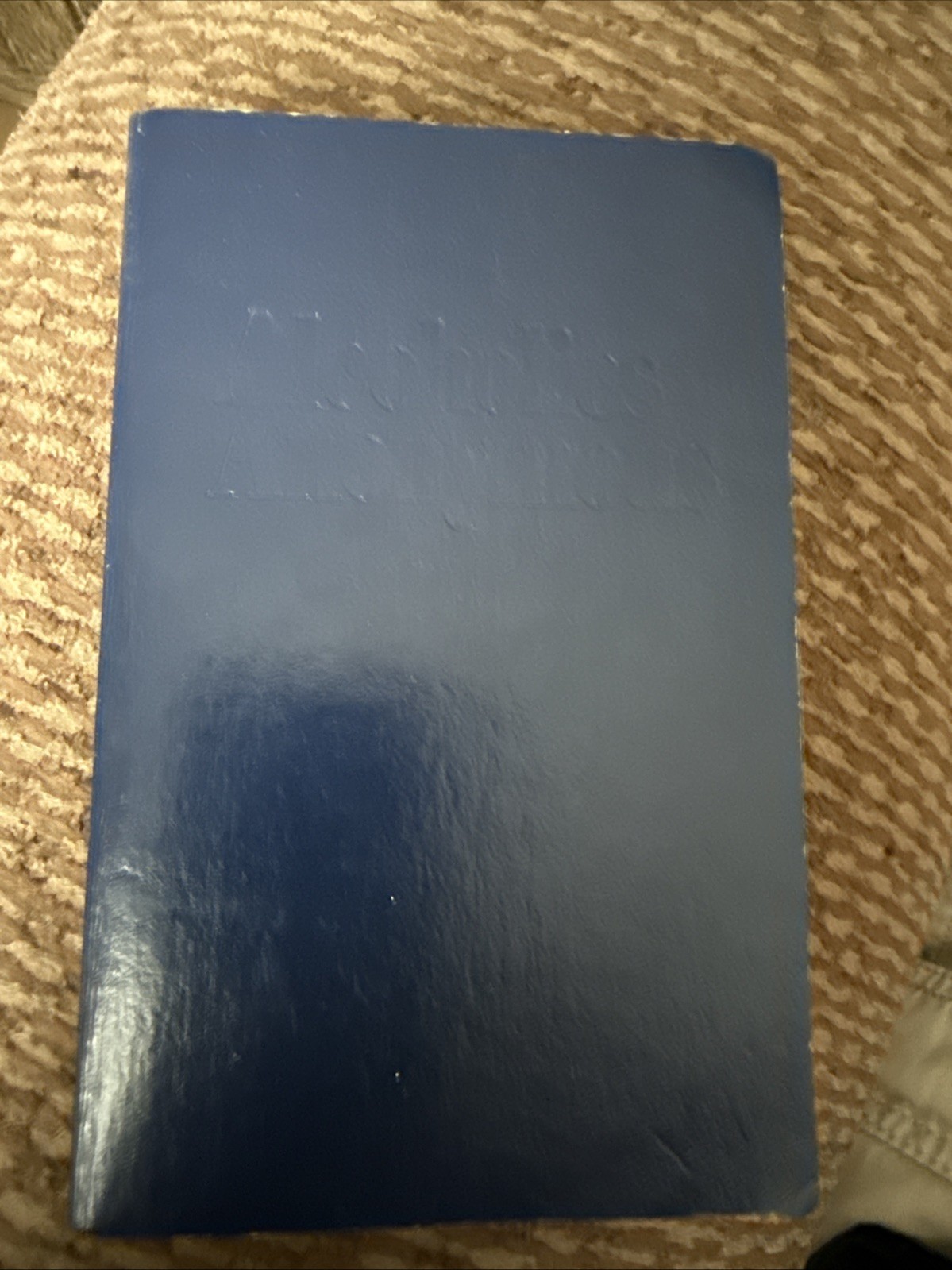 1976 ALCOHOLICS ANONYMOUS Pocket Size Paperback by AA WORLD SERVICES