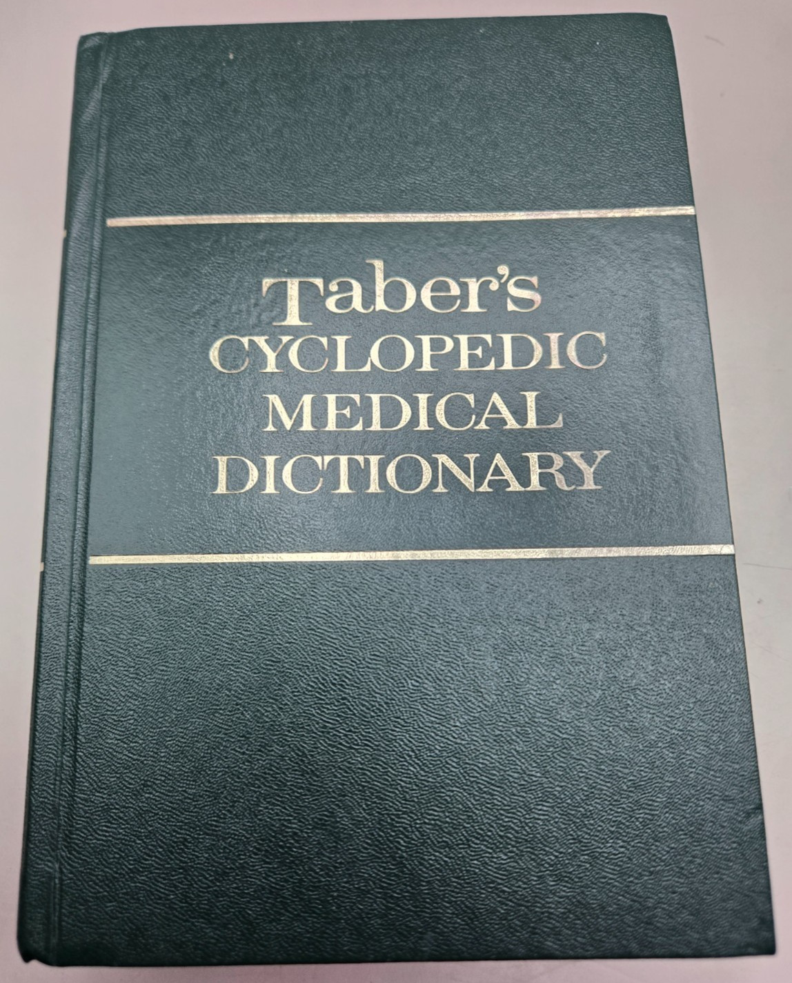 Taber’s Cyclopedic Medical Dictionary – Edition 14 (1981, Hardcover) Like New