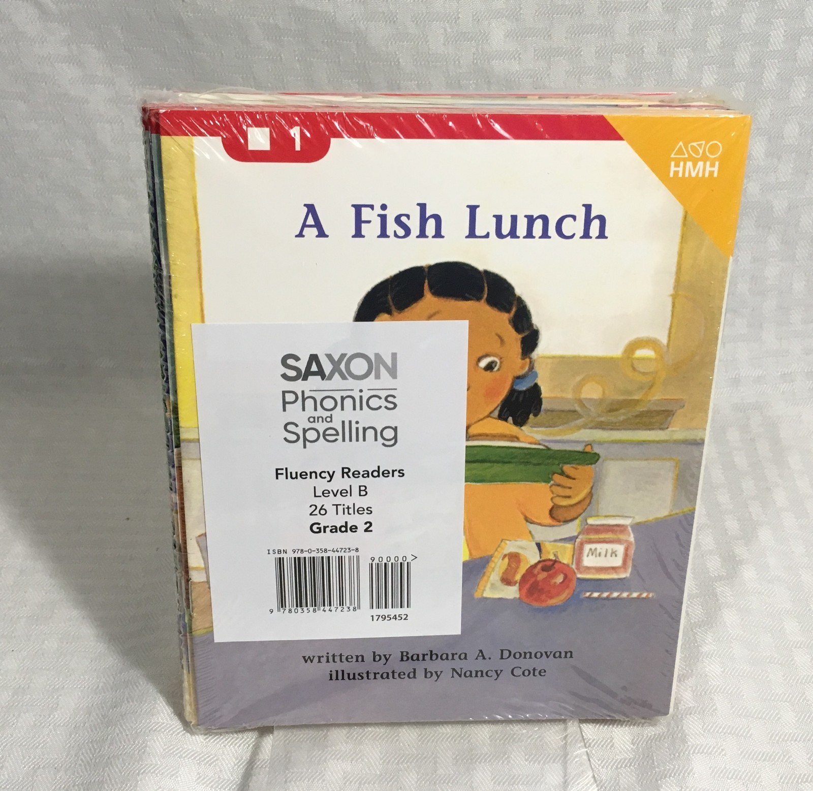 SAXON PHONICS & SPELLING / GRADE 2 / FLUENCY READERS LEVEL B / 26 TITLES / NEW