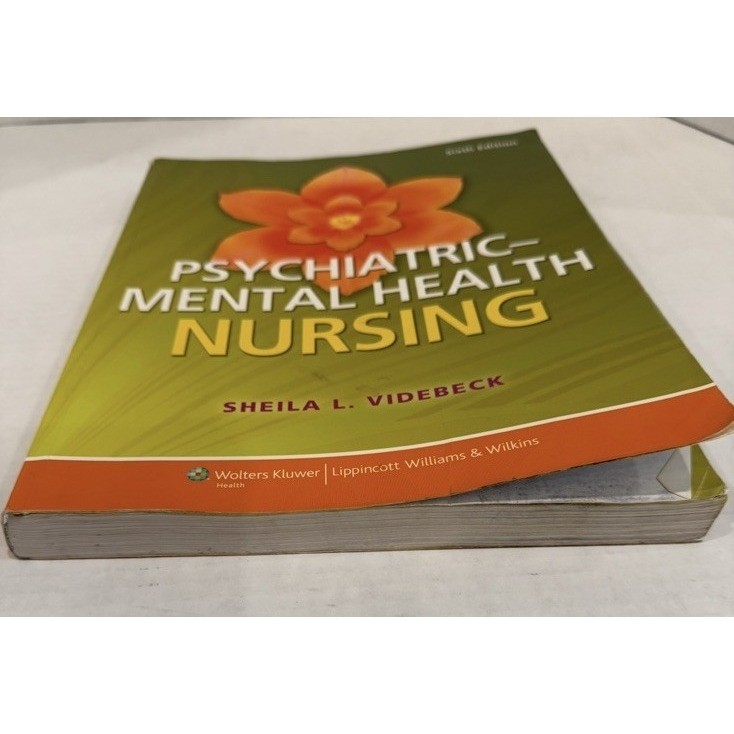 Psychiatric Mental Health Nursing 6th Ed. Text Sheila L Videbeck Wolters Kluwer