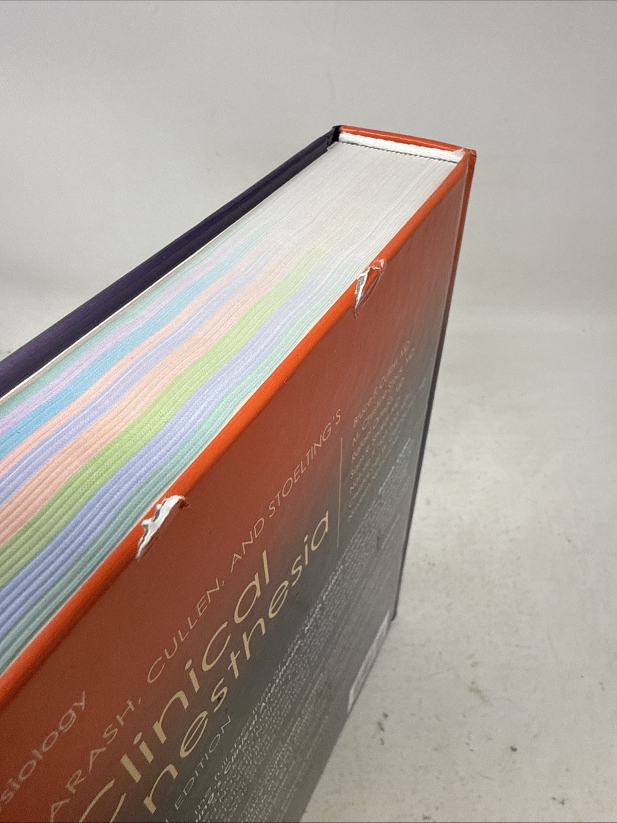 Barash Cullen and Stoeltings C – Hardcover – Ninth Ed. *Sleeve Damage*