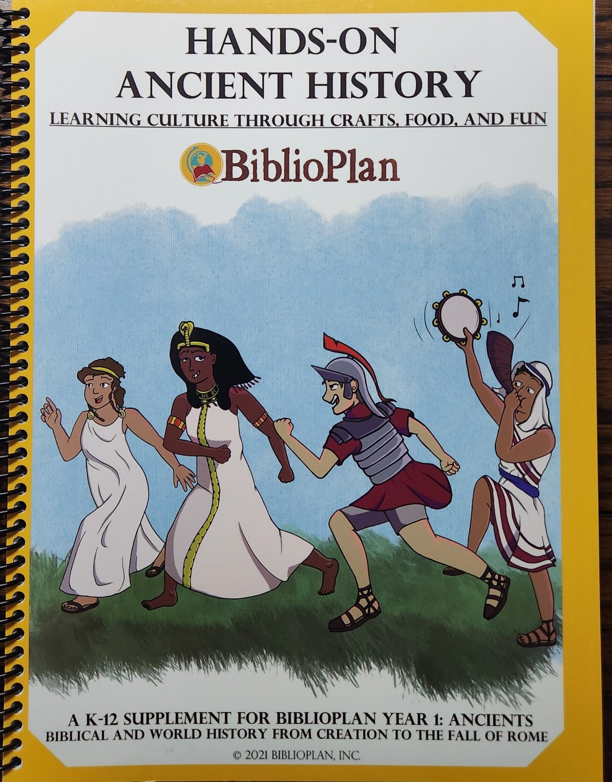 BiblioPlan Hands-On Ancient History Year 1 K-12 Supplement
