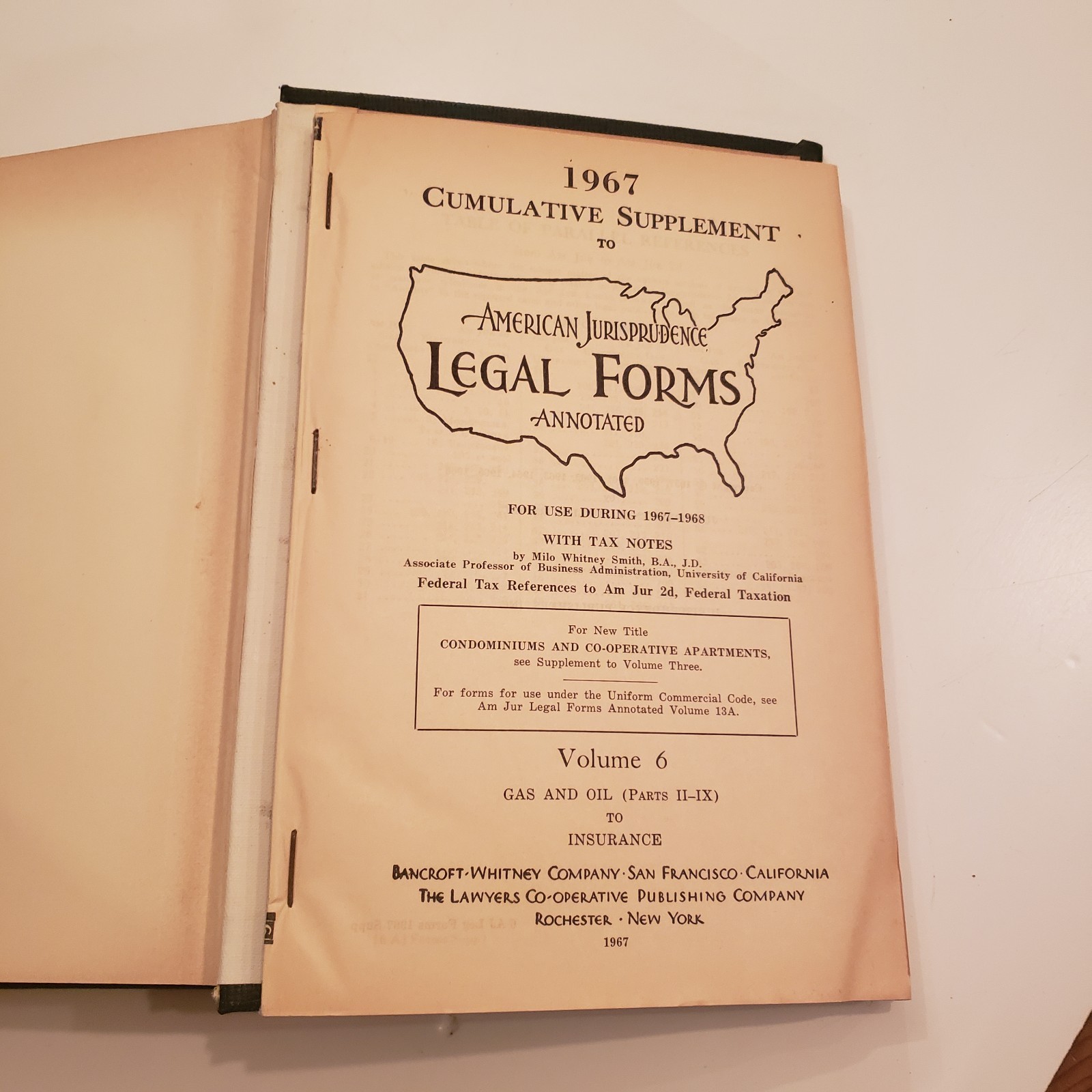 Complete Set American Jurisprudence Legal Forms Annotated State/Fed Volumes Vtg