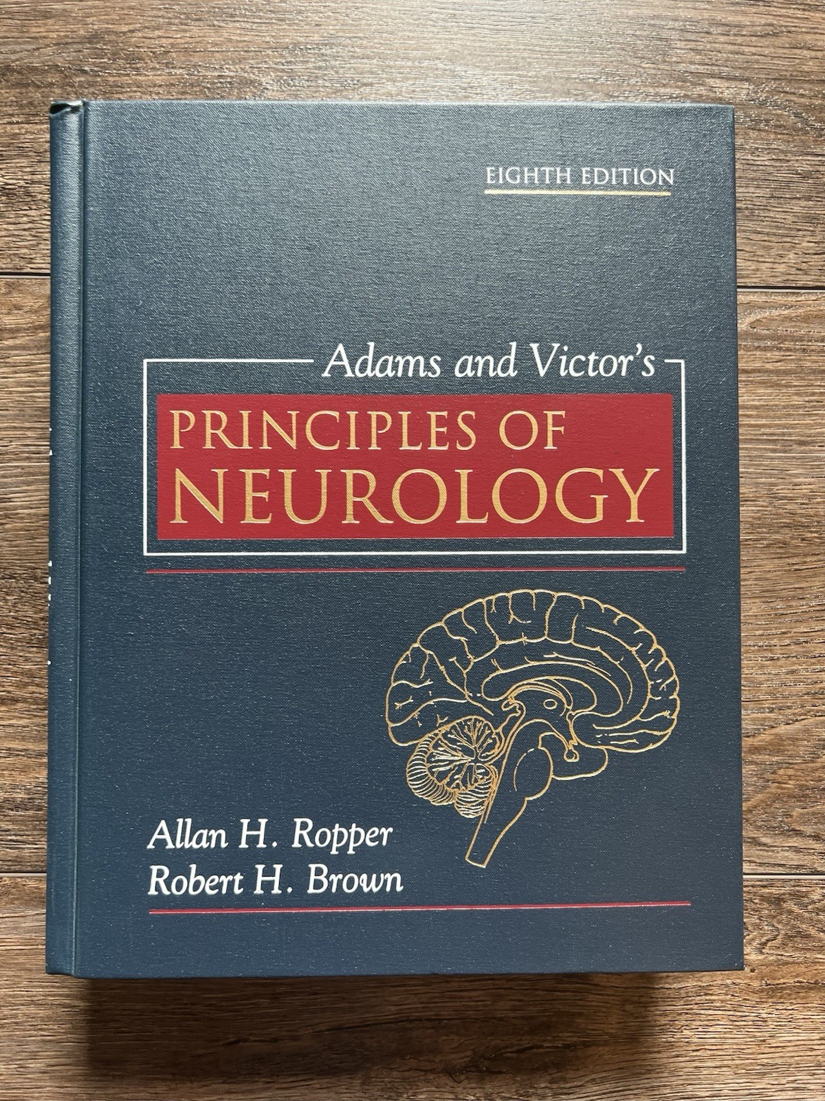 Adams & Victor’s Principles of Neurology: Allan H. Ropper 2005 Hardcover, 8th Ed