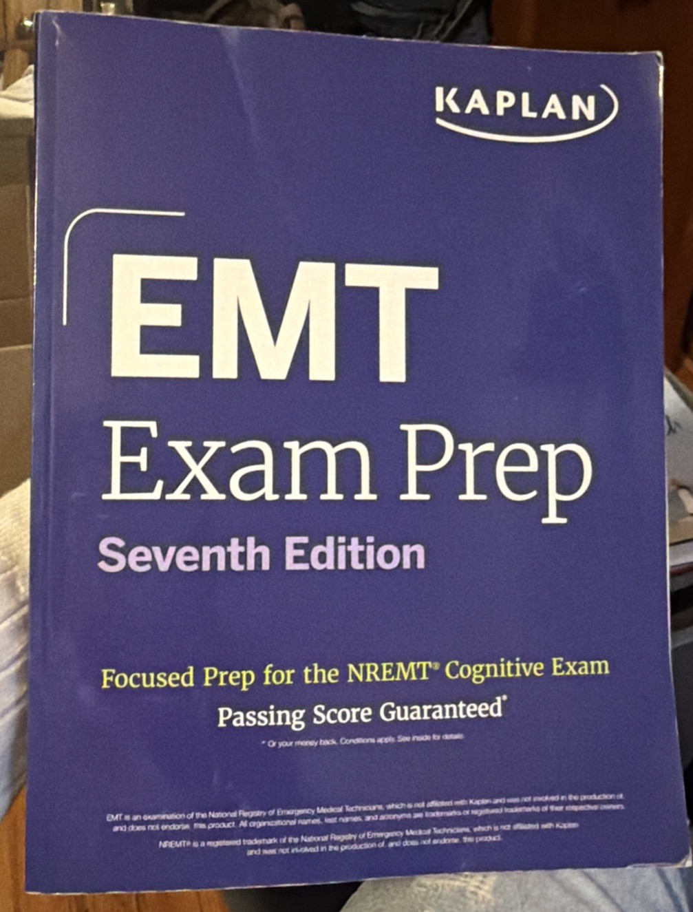 Kaplan Test Prep Ser.: EMT Exam Prep, Seventh Edition: Focused Prep Book and…