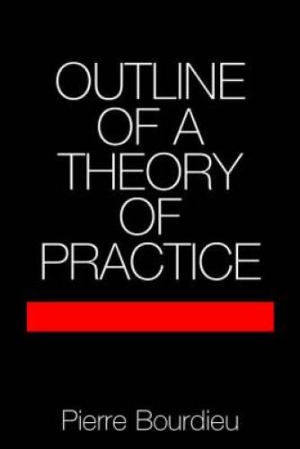 Outline of a Theory of Practice (Cambridge Studies in Social and Cul – VERY GOOD