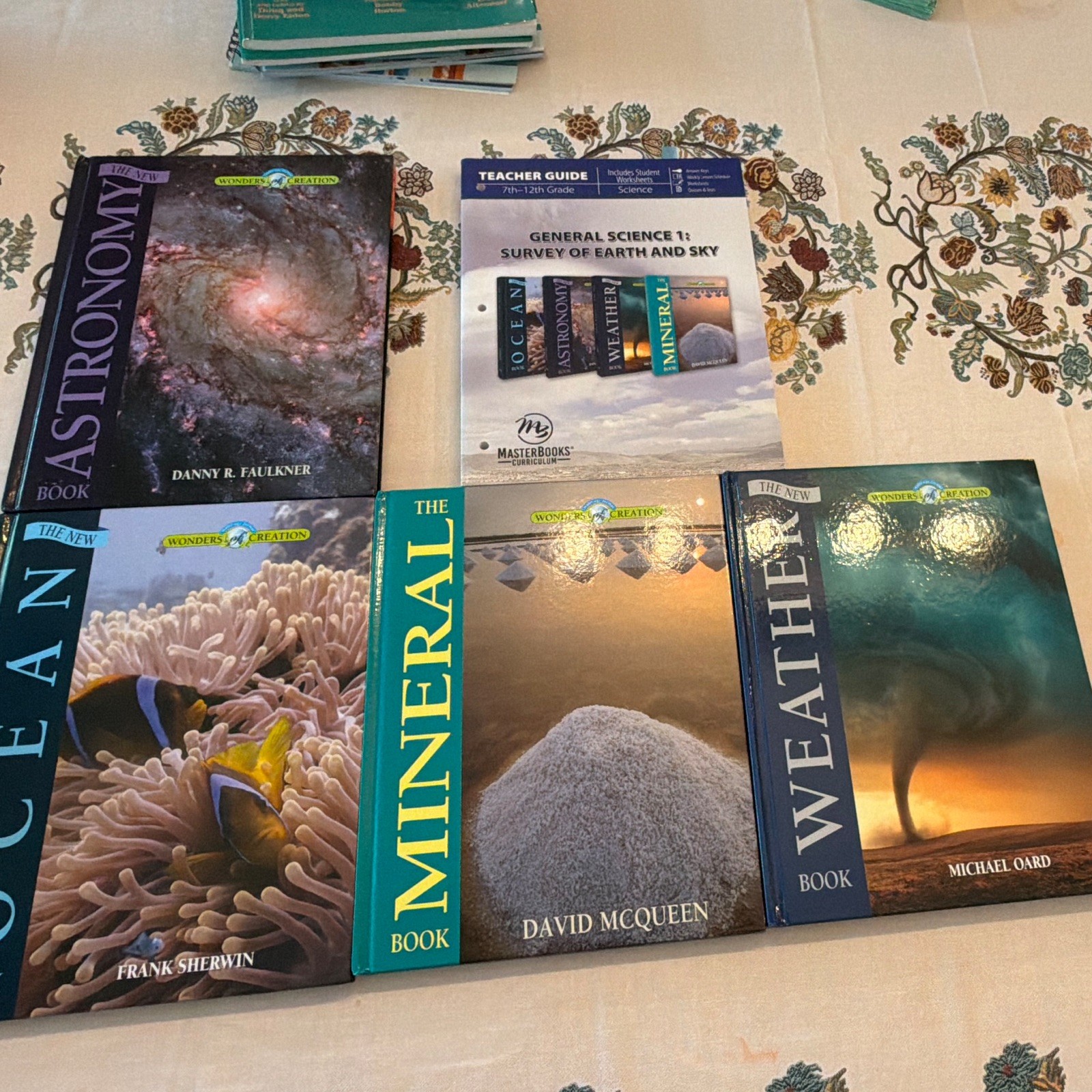 Master Books: General Science 1 entire collection of textbooks and teacher guide