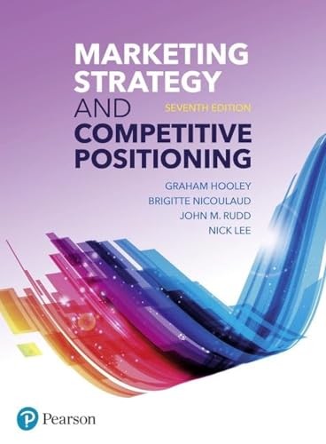 Marketing Strategy and Competitive Pos… by Hooley, Graham Paperback / softback
