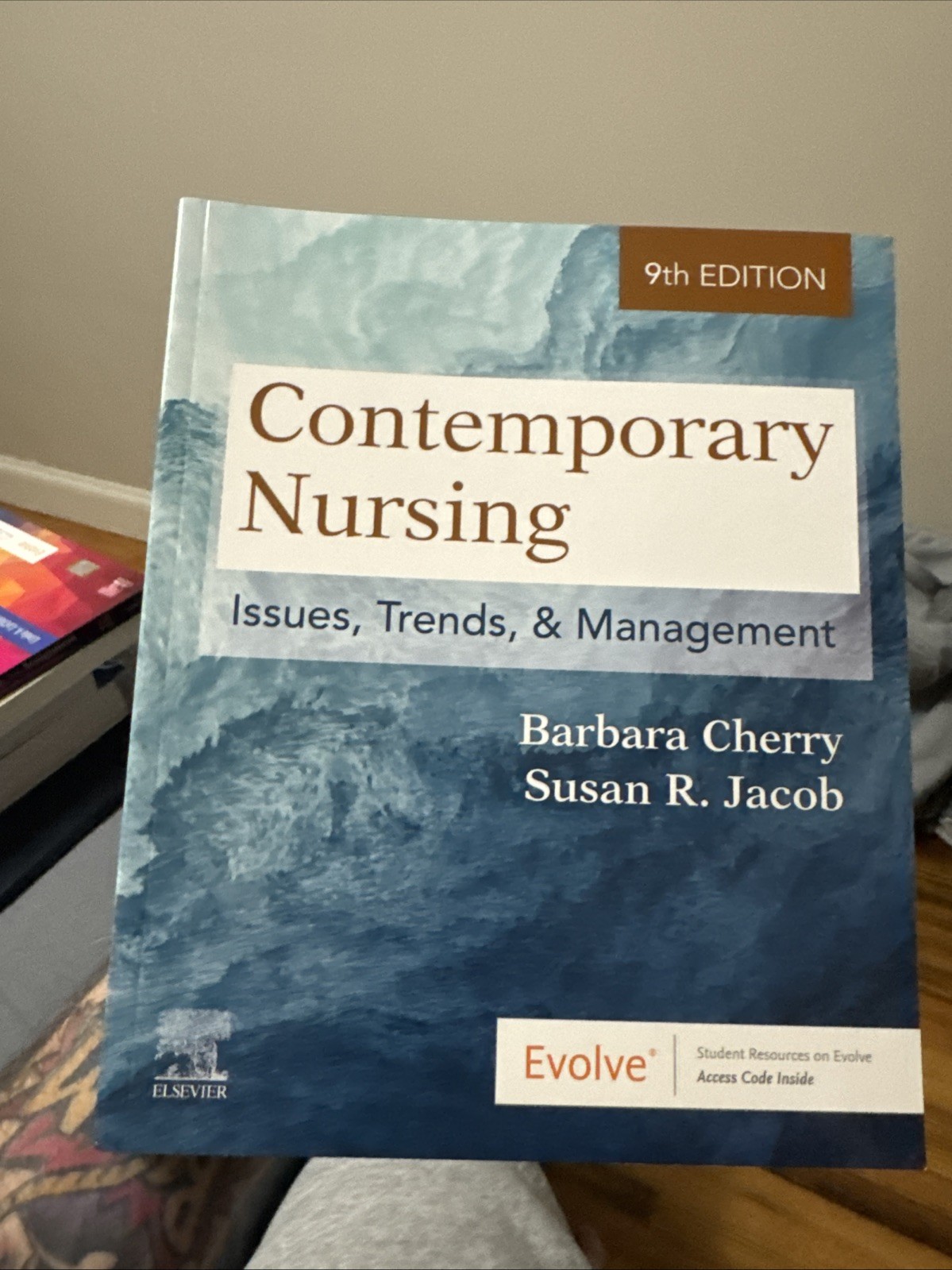 Contemporary Nursing Issues Trends & Management 9th Edition. Code Intact.