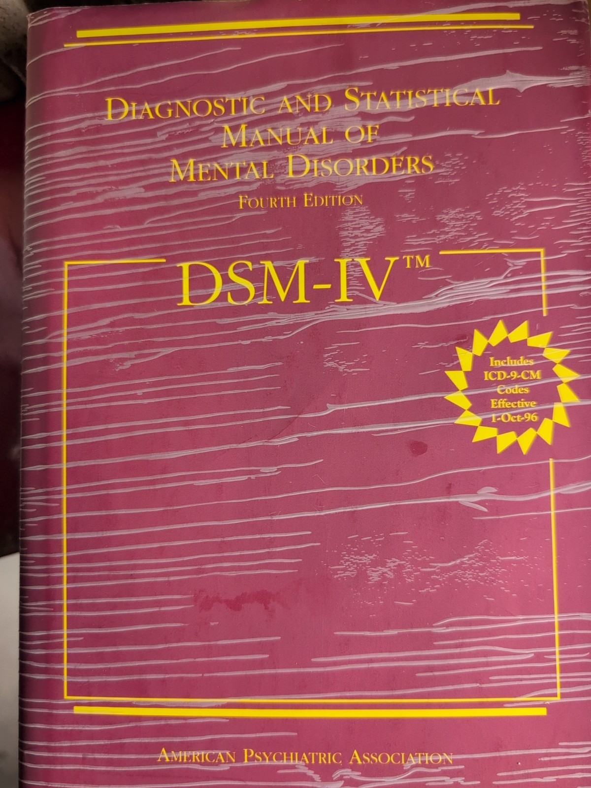 Diagnostic and Statistical Manual of Mental Disorders : DSM-IV Hcdj & Guidebook