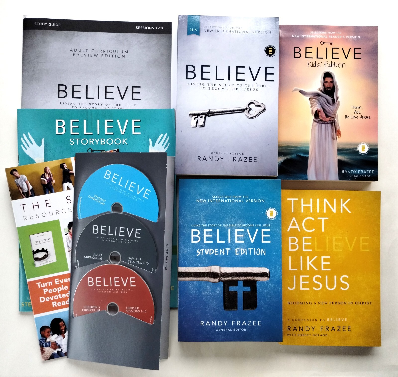 Believe: Church Resource Kit: Living the Story of the Bible – Zondervan