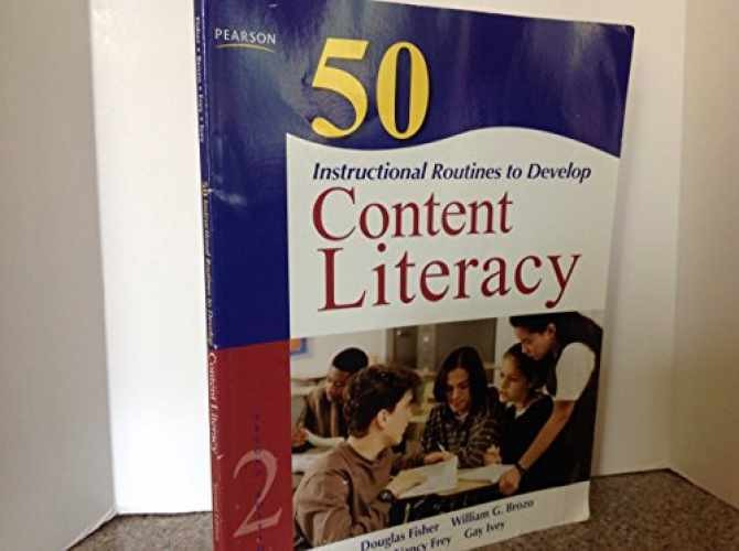 50 Instructional Routines to – Paperback, by Fisher Douglas; Brozo – Very Good