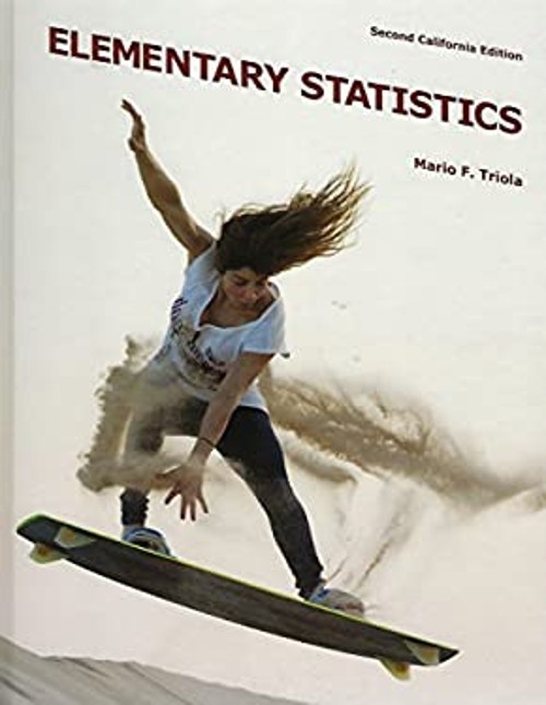 Elementary Statistics Hardcover Mario F. Triola