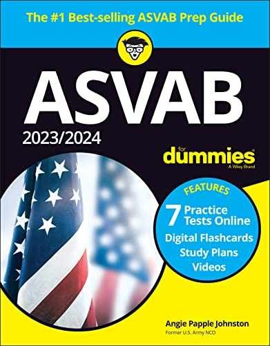 Asvab for Dummies 2023/2024: – Paperback, by Johnston Angie Papple – Very Good o