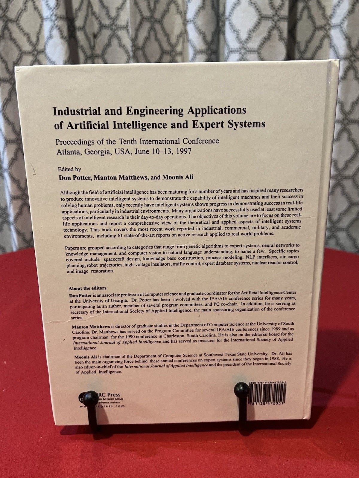 INDUSTRIAL & ENGINEERING APPLICATIONS OF ARTIFICIAL INTELLIGENCE & EXPERT SYSTEM