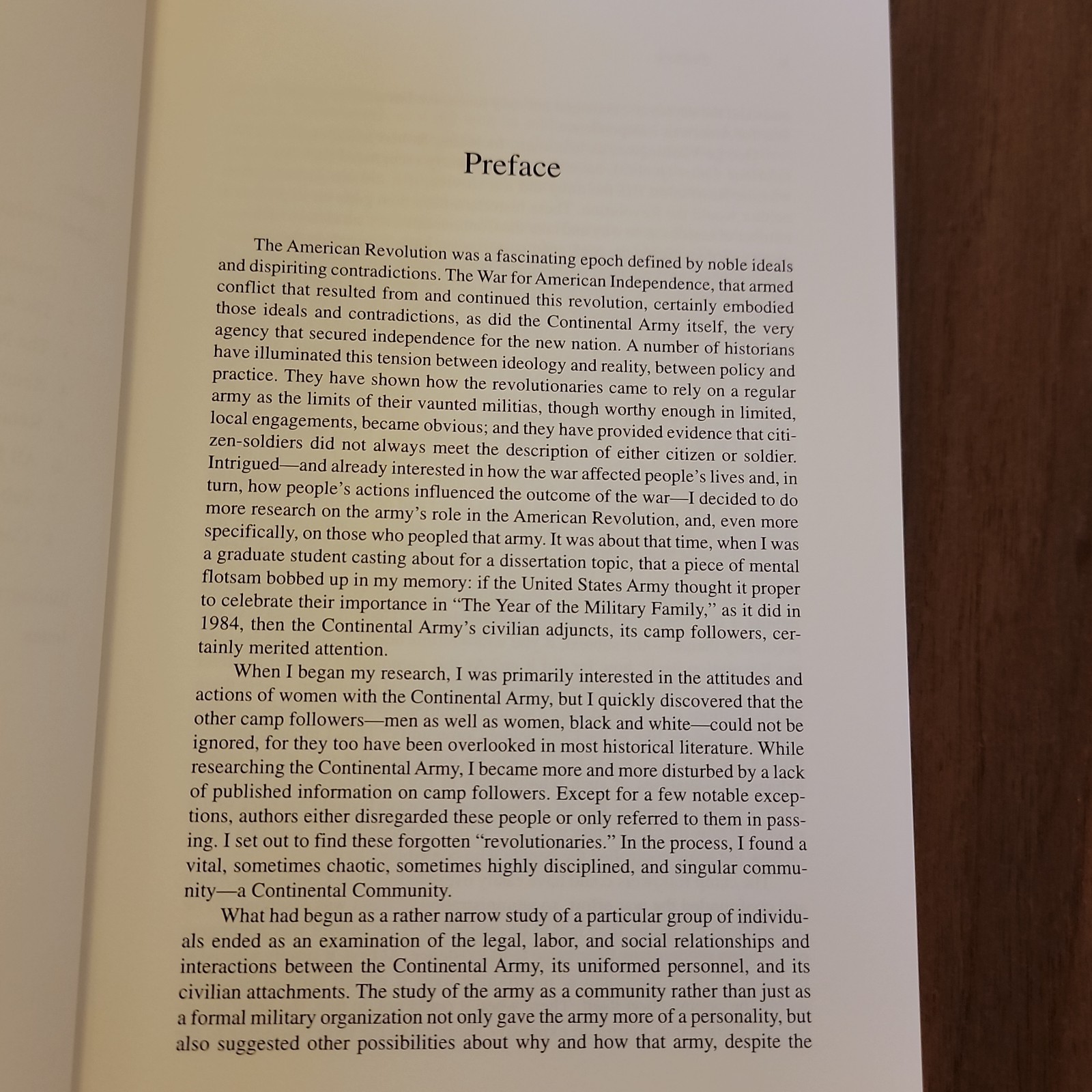 Belonging to the Army: Camp Followers and Community during the American Revoluti