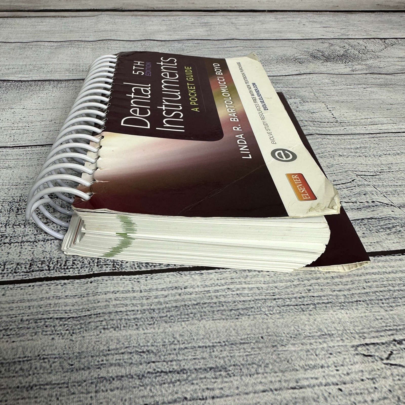 Dental Instruments: A Pocket Guide – Spiral-bound, by Boyd RDA BA Linda – Good