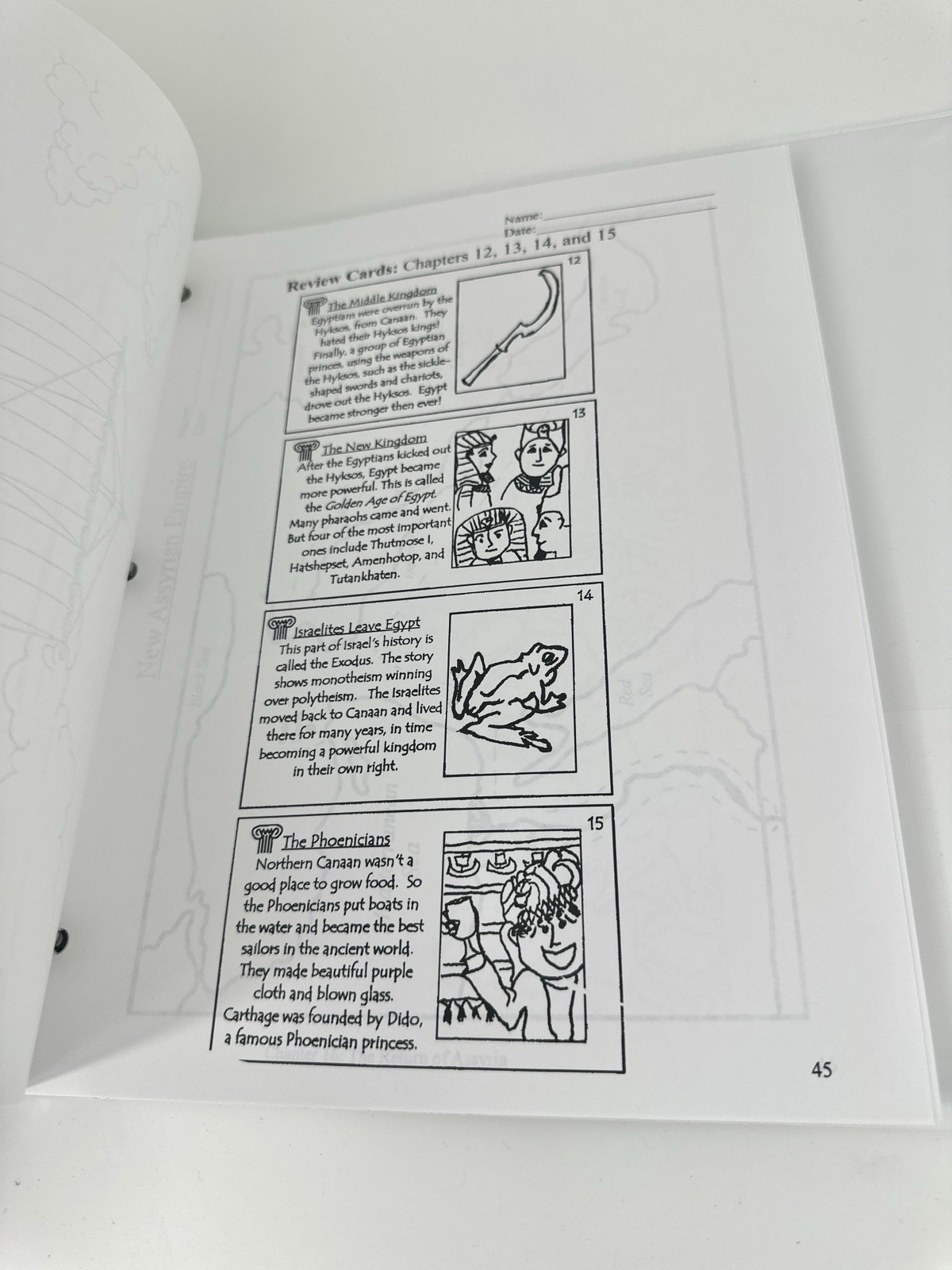 Story Of The World: Volume 1 Student Pages and Tests with Answer Key, In Binder