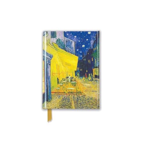 Flame Tree Studio – Van Gogh Cafe Terrace Foiled Pocket Journal – N – H245z