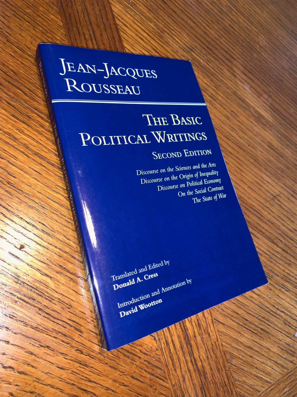 Hackett Classics Ser.: Rousseau: the Basic Political Writings : Discourse on the