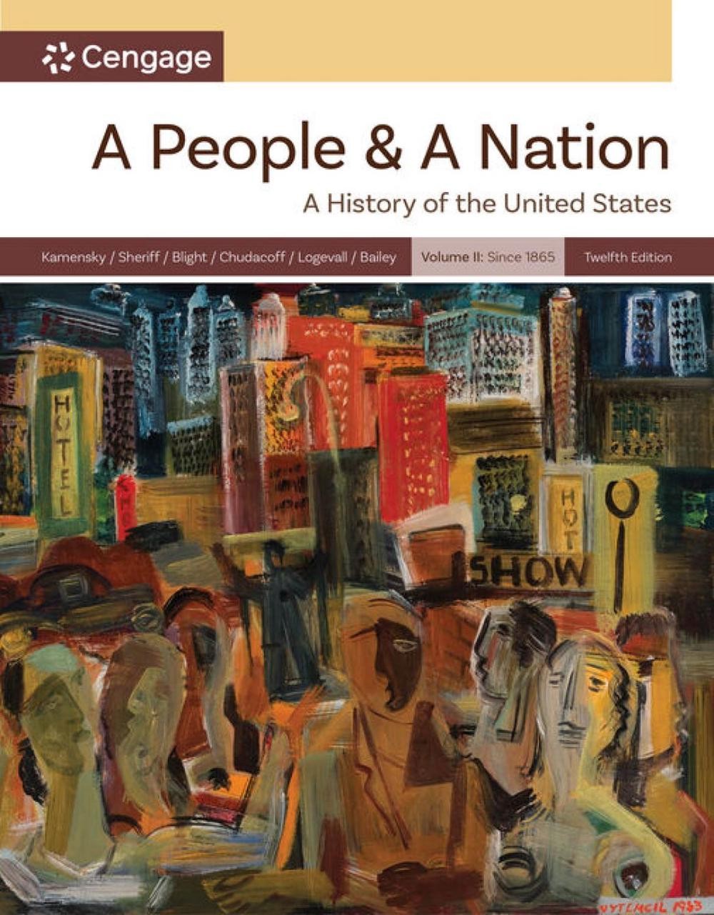 A People and a Nation, Volume II: Since 1865 by Jane Kamensky Paperback Book