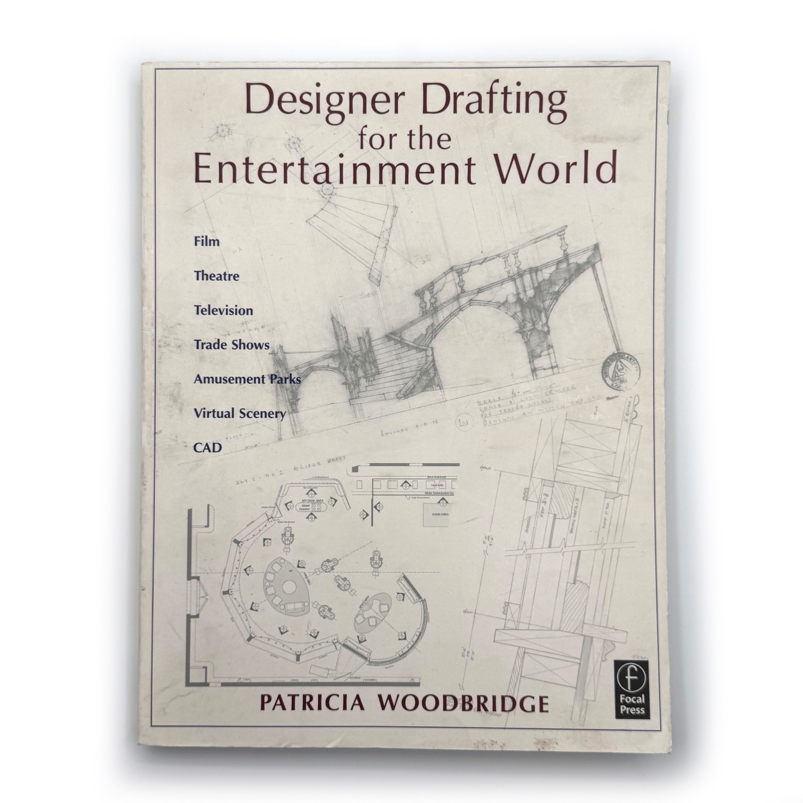 Designer Drafting for the Entertainment World – Paperback – Patricia Woodbridge