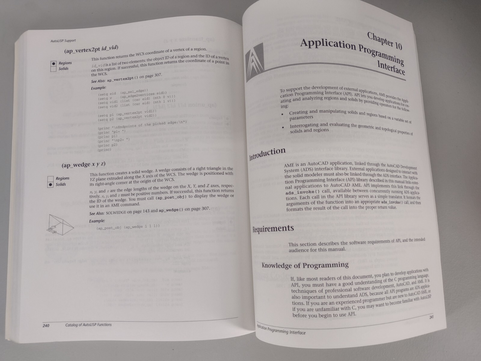 AutoCAD Advanced Modeling Extension Release 2.1 Reference Manual PB Book 1992