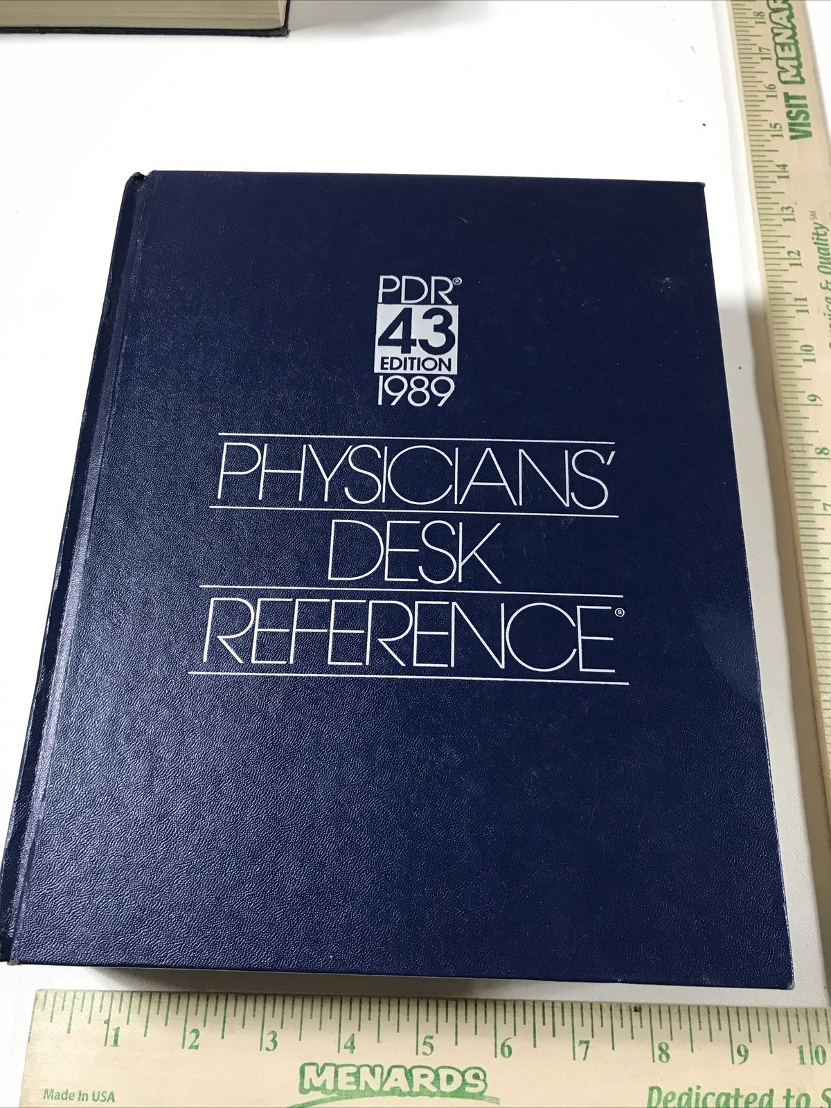 Physicians’ Desk Reference 1989 – PDR Staff (Hardcover, 1989)