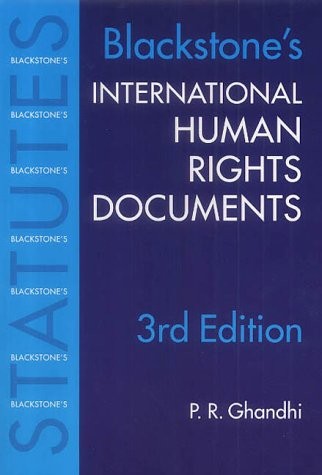 International Human Rights Documents (Blackstone’s Statute Book Series)