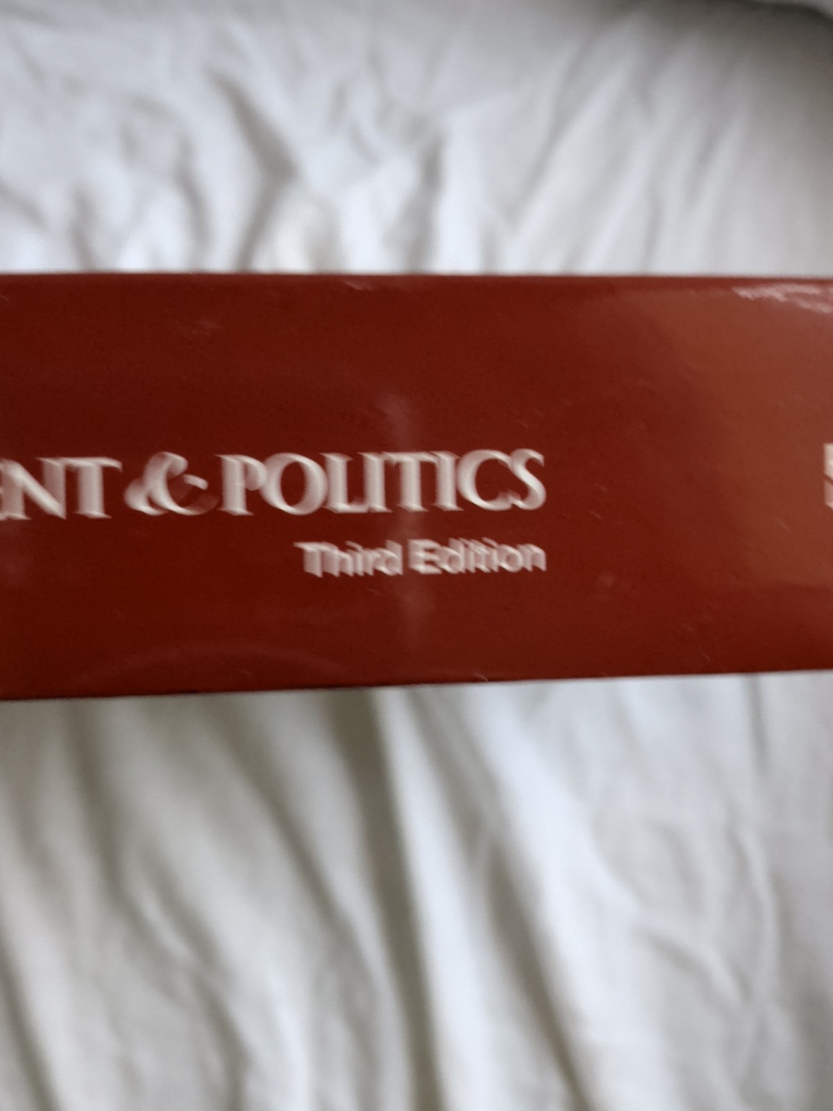 AMSCO Advanced Placement AP United States Government & Politics 3rd edition Used