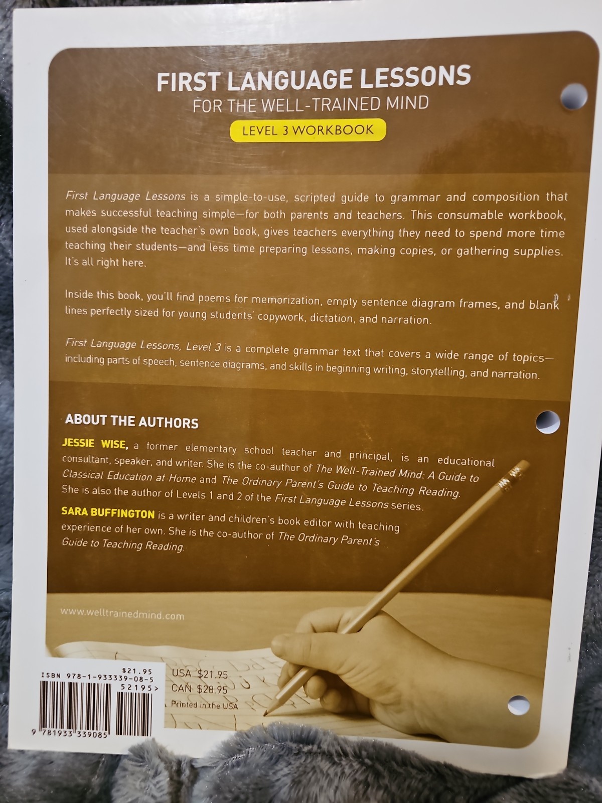 First Language Lessons Ser.: First Language Lessons Well Trained Mind Level 3…