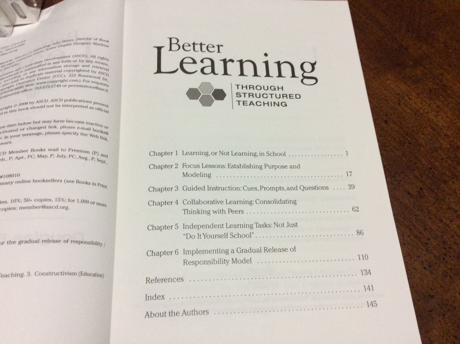 Better Learning: Through Structured Teaching By Douglas Fisher 2008 Paperback VG