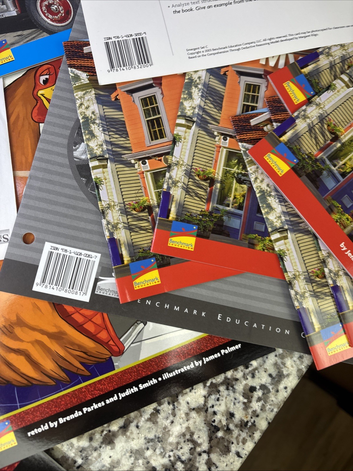 Mixed Lot Of Benchmark Education THE LITTLE RED HEN TEACHER’S RESOURCE SYSTEM